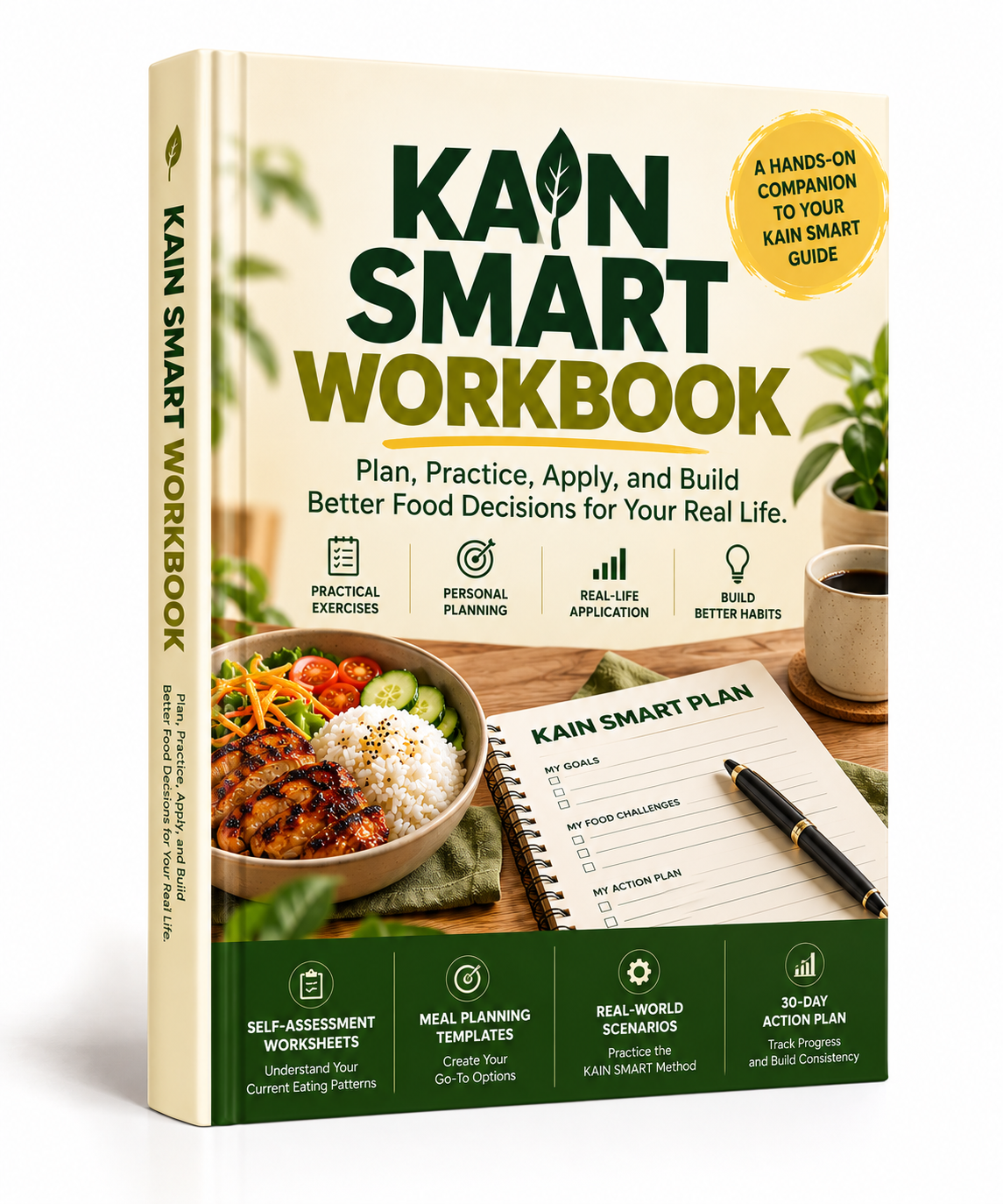 KAIN SMART Workbook digital product mockup